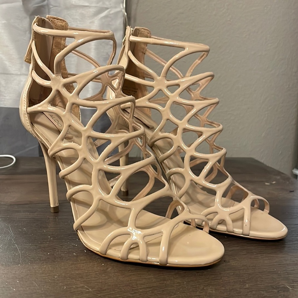 Aldo strappy heels
